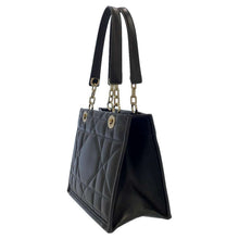 Load image into Gallery viewer, Dior Archicanage Essential Chain Tote Bag Size Small Black M8720OZVJ Leather
