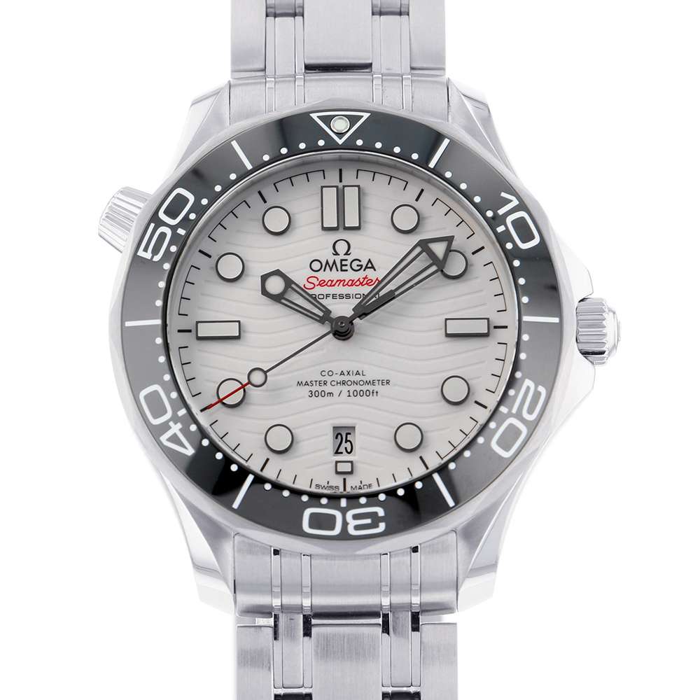 OMEGA Seamaster Diver300 Co-Axial Chronometer W42mm Stainless Steel White Dial 210.30.42.20.04.001