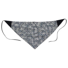 Load image into Gallery viewer, HERMES City Running Triangle Scarf Gris Cine/Blue/Gris Cotton100% Nylon80% Polyurethane20%
