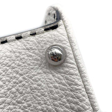 Load image into Gallery viewer, FENDI Peekaboo ICYU Selleria Size Medium White/Black 8BN321 Leather

