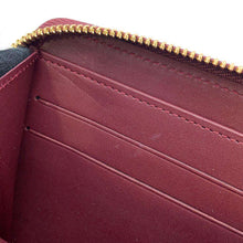 Load image into Gallery viewer, LOUIS VUITTON Zippy Wallet Rouge Fauviste M91536 Monogram Vernis Leather
