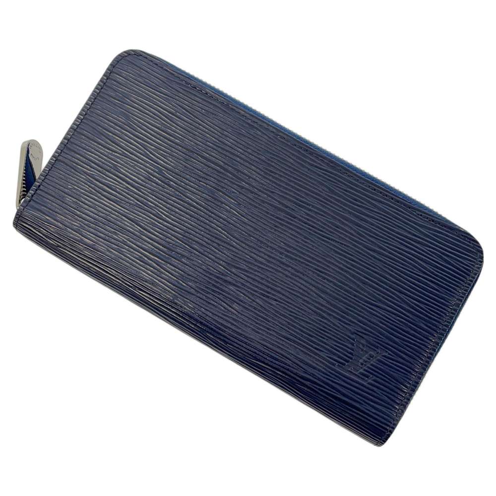 LOUIS VUITTON Zippy Wallet Andigo blue M60307 Epi Leather