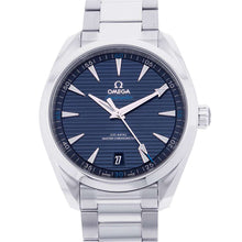 Load image into Gallery viewer, OMEGA Seamaster Aqua Terra Co-Axial Master Chronometer W41mm Stainless Steel Blue Dial 220.10.41.21.03.001
