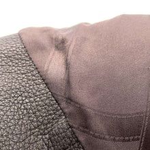 Load image into Gallery viewer, HERMES Leather Jacket Size 36 Dark Brown Deer Leather Silk100%
