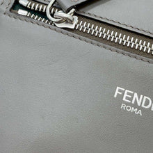 将图像加载到图库查看器中，FENDI Peekaboo I See You Size Small Gray 7VA530 Leather

