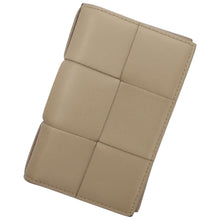 Load image into Gallery viewer, Bottega Veneta Maxi INTRECCIATO Card Case Taupe Grey 649602 Leather
