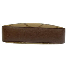 将图像加载到图库查看器中，GUCCI Jumbo GG Shoulder Bag Beige/Brown 675891 Canvas Leather
