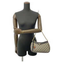 Load image into Gallery viewer, GUCCI Offdia GG Supreme 2WAY Shoulder Bag Beige/Navy 735132 PVC Leather
