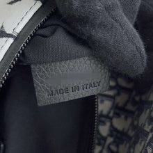将图像加载到图库查看器中，Dior Saddle Crossbody Bag Raymond Pettibon collaboration Navy/White 1ADPO093YSD Canvas
