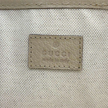 Load image into Gallery viewer, GUCCI Offdia 2WAY Tote Bag Size Medium Beige/Ivory 739730 GG SupremeCanvas Leather
