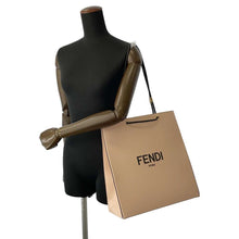 Load image into Gallery viewer, FENDI Shopping Tote Bag Size Medium Pink 8BH383 Leather
