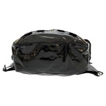 Load image into Gallery viewer, Bottega Veneta Backpack Black 691386 Patent Leather
