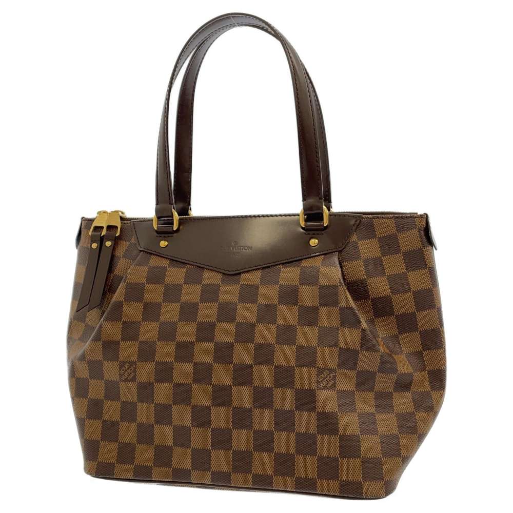 LOUIS VUITTON Westminster Size PM Red N41102 Damier Ebene Canvas