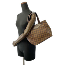 Load image into Gallery viewer, LOUIS VUITTON Westminster Size PM Red N41102 Damier Ebene Canvas
