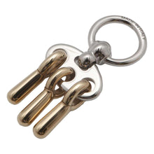 Load image into Gallery viewer, HERMES TwillyRing Toy Byte Silver/Champagne Gold Metal
