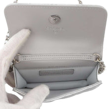 Load image into Gallery viewer, CHANEL Star Chain Wallet Silver Lambskin
